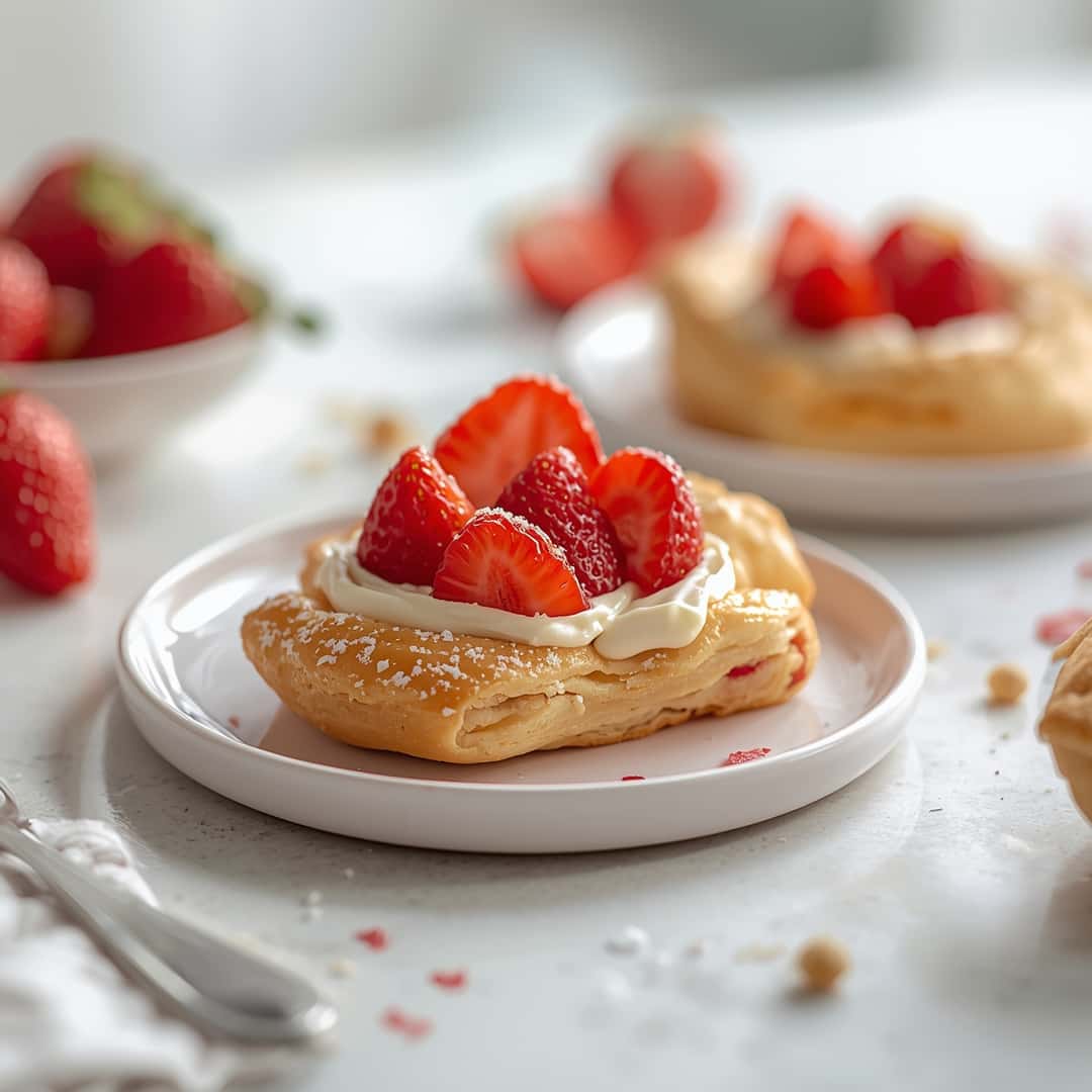 Strawberry Cream Cheese Danish