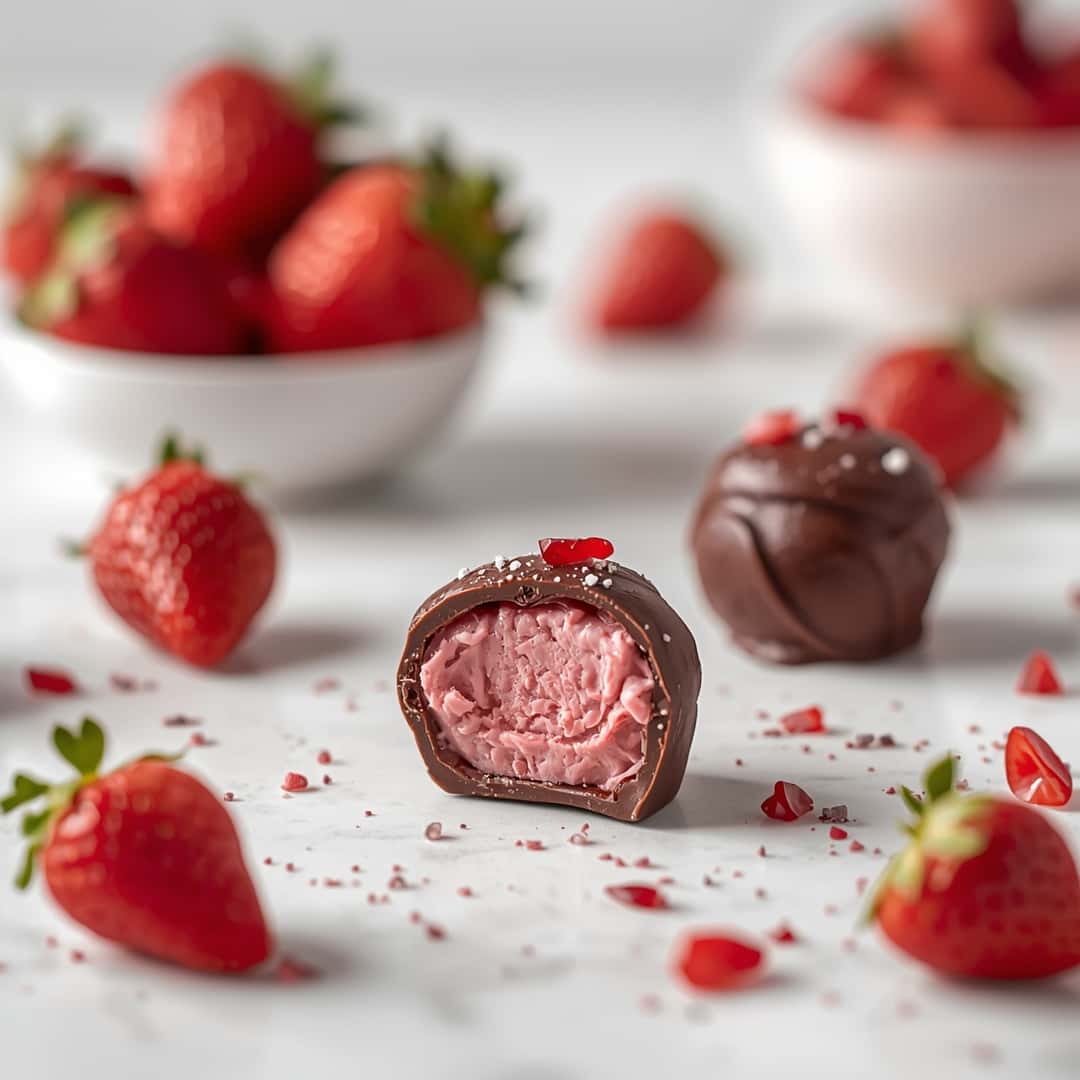 Strawberry Cream Chocolates