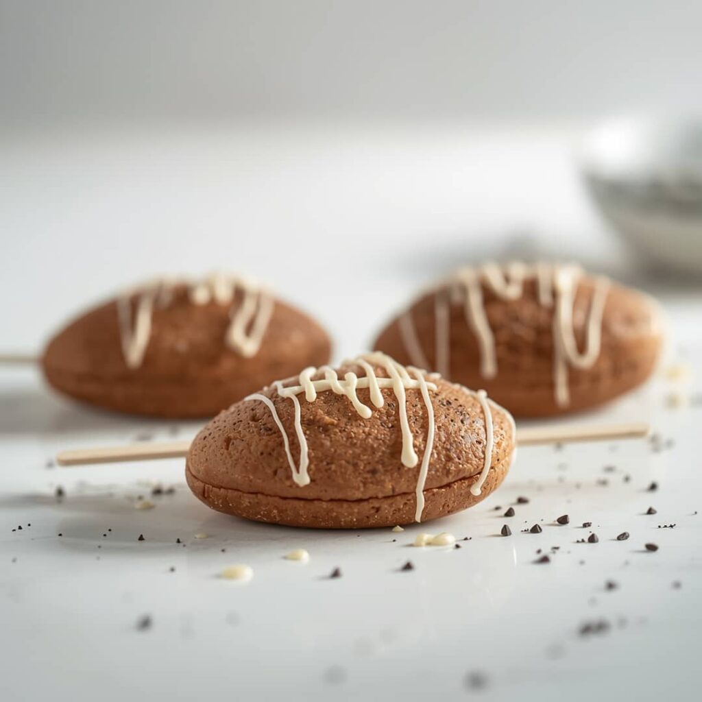 Superbowl Football Cakesicles