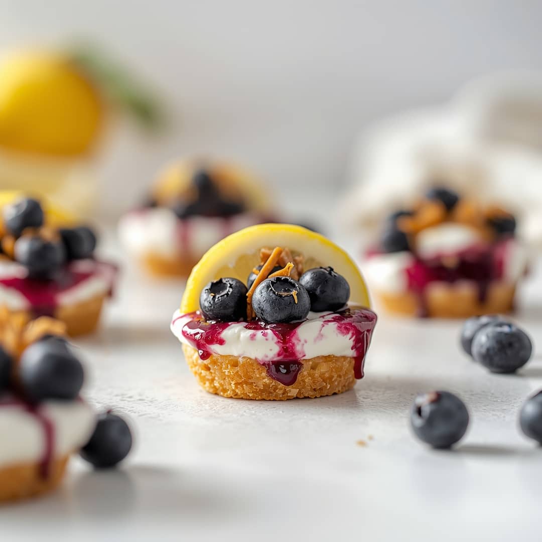 Sweet Zesty Blueberry Lemon Cottage Cheese Bites Pure Bliss