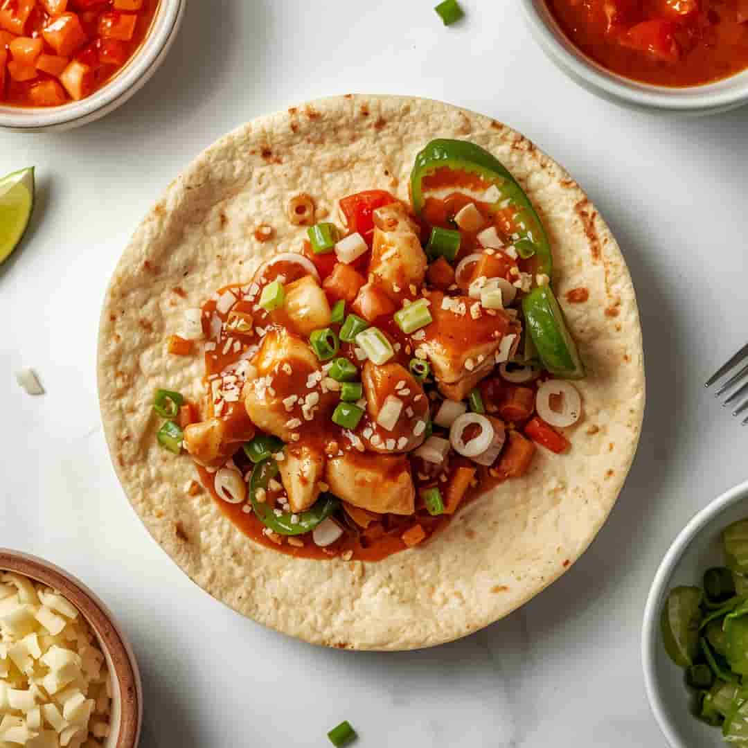 Teriyaki Chicken Wrap Recipe