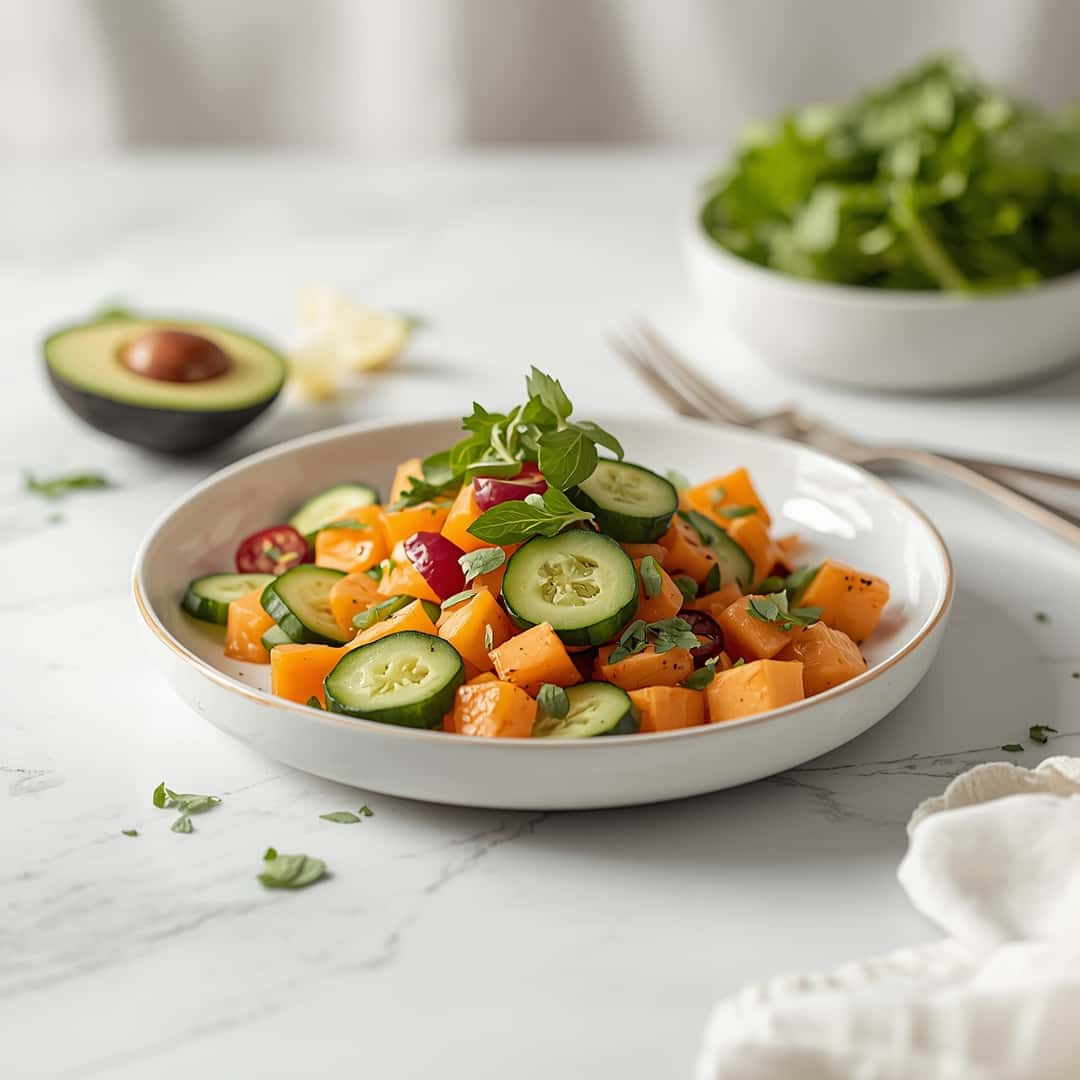 Thai Mango Cucumber Salad