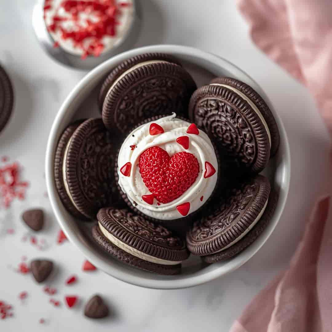 Valentine Cream Cheese Oreo Cookies