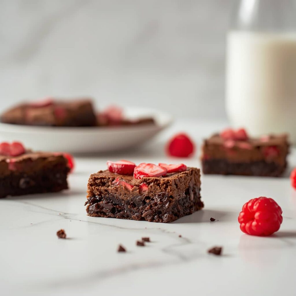 Valentine Sweetheart Brownies