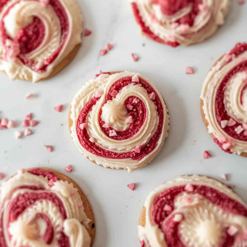 Valentine's Day Swirl Cookies