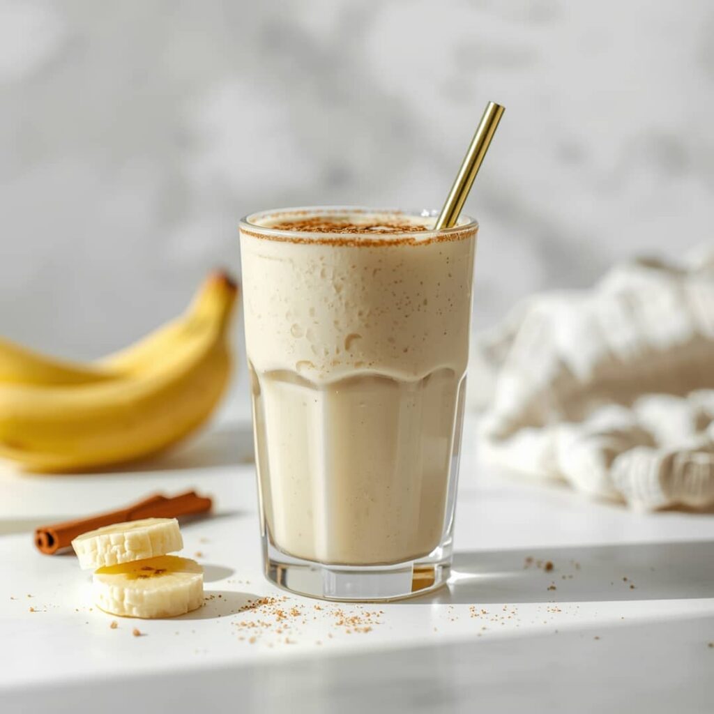 Vanilla Cinnamon Banana Smoothie Bliss Recipe