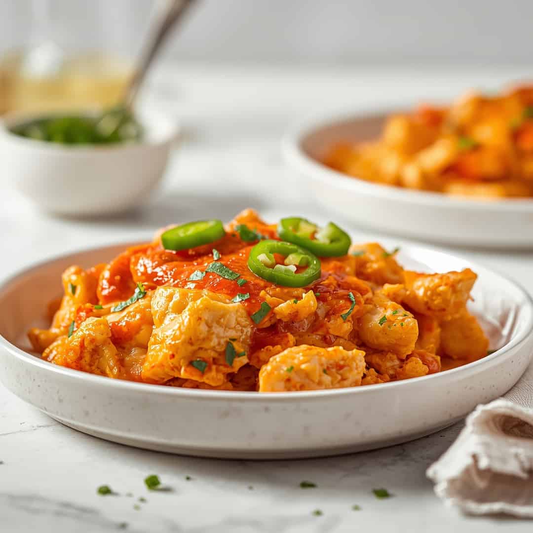 Zesty Jalapeno Buffalo Chicken Casserole Spicy