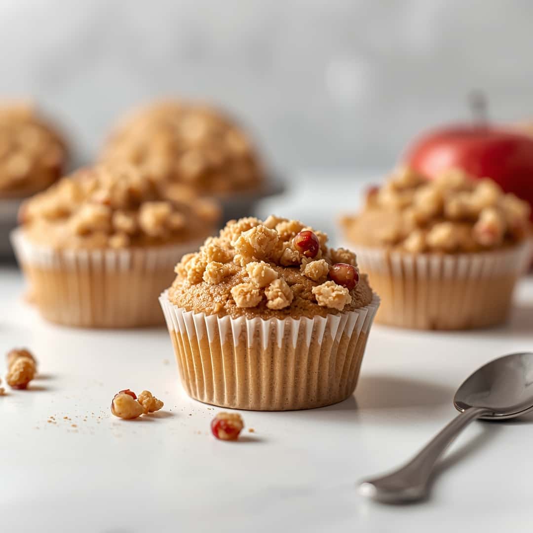 Apple Crumble Cupcakes
