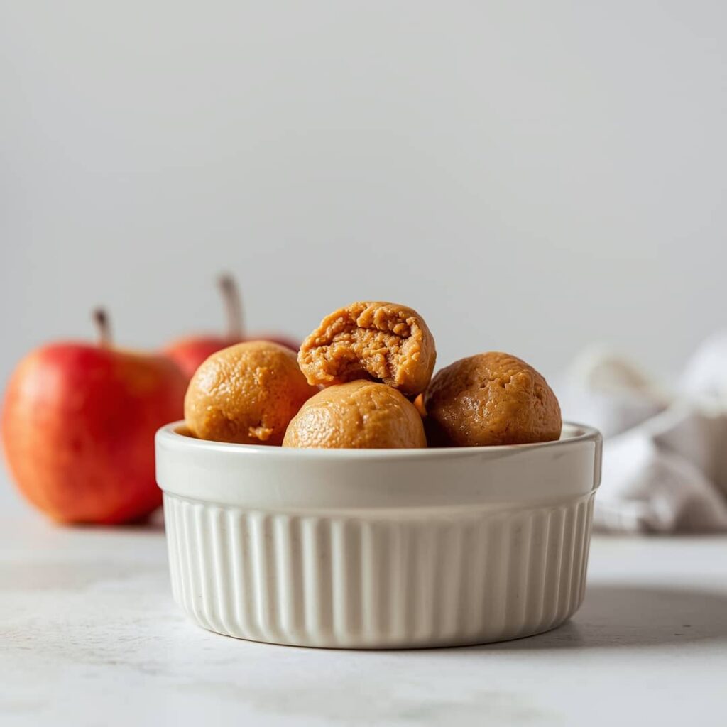 Apple Peanut Butter Bites for Dogs