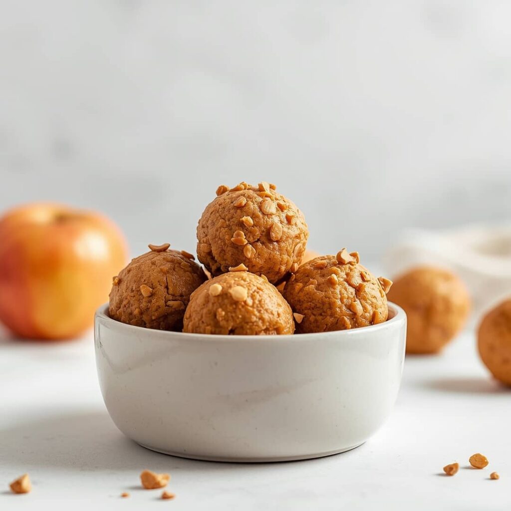 Apple Peanut Butter Power Balls