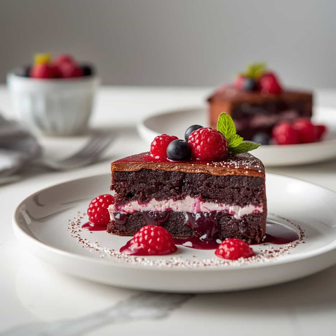 Authentic German Black Forest Cake 2 Authentic German Black Forest Cake