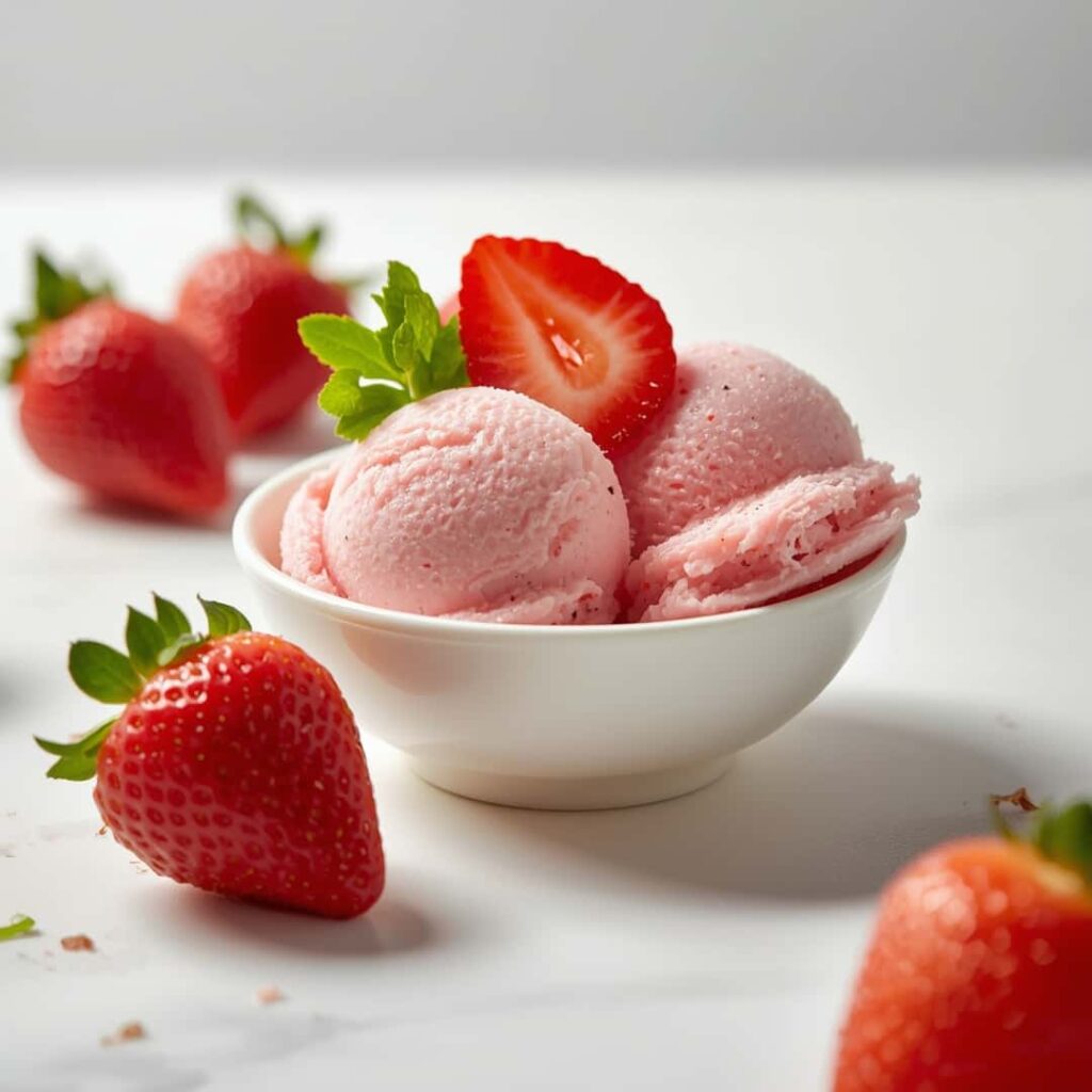 Authentic Strawberry Gelato