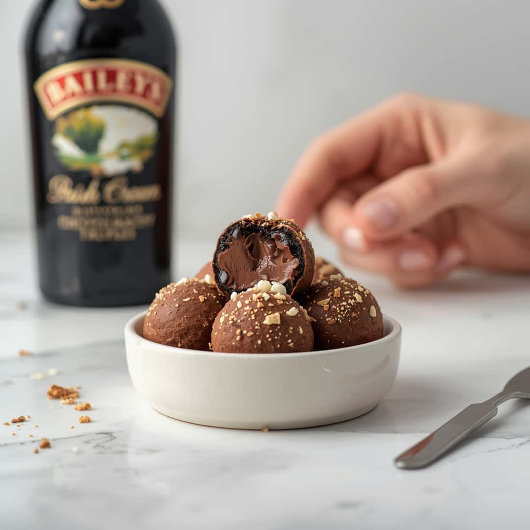 Bailey's Irish Cream Chocolate Truffles
