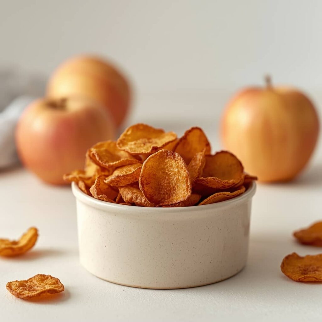 Baked Apple Chips for Dogs