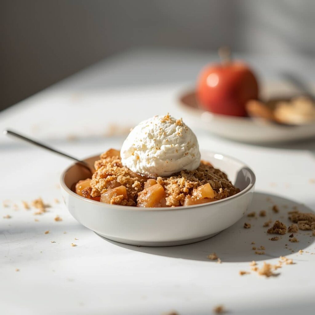Baked Apple Crumble