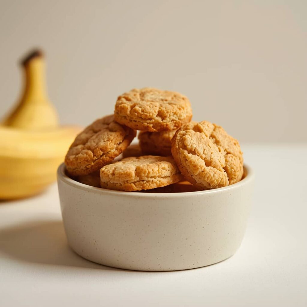 Banana Honey Biscuits for Dogs