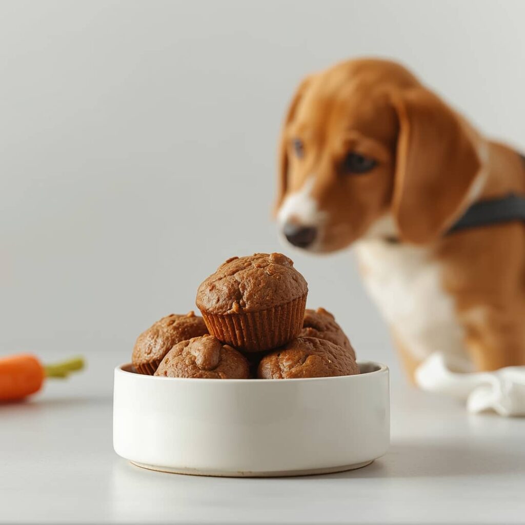 Beef Carrot Muffins for Dogs