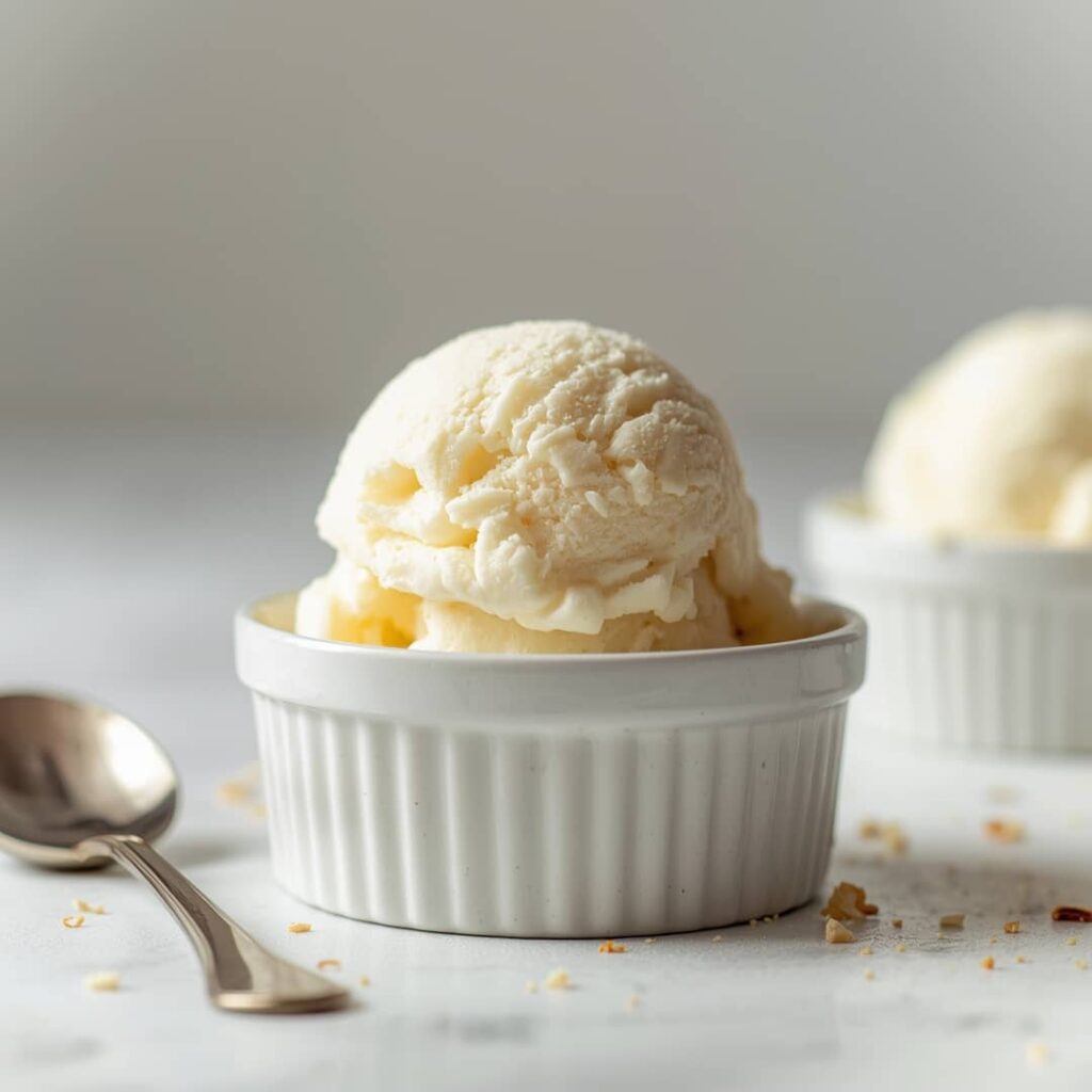 Best Homemade Coconut Ice Cream