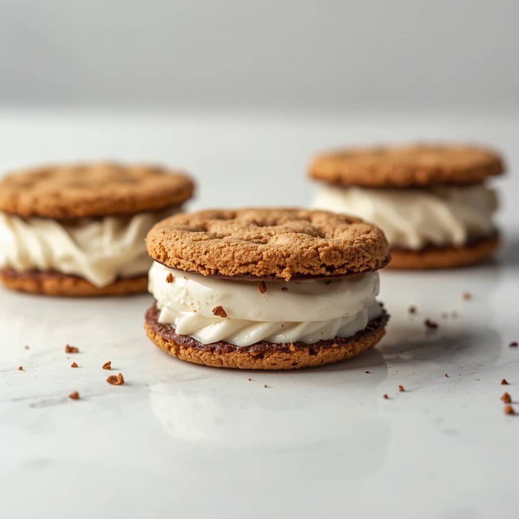 Biscoff Ice Cream Sandwiches