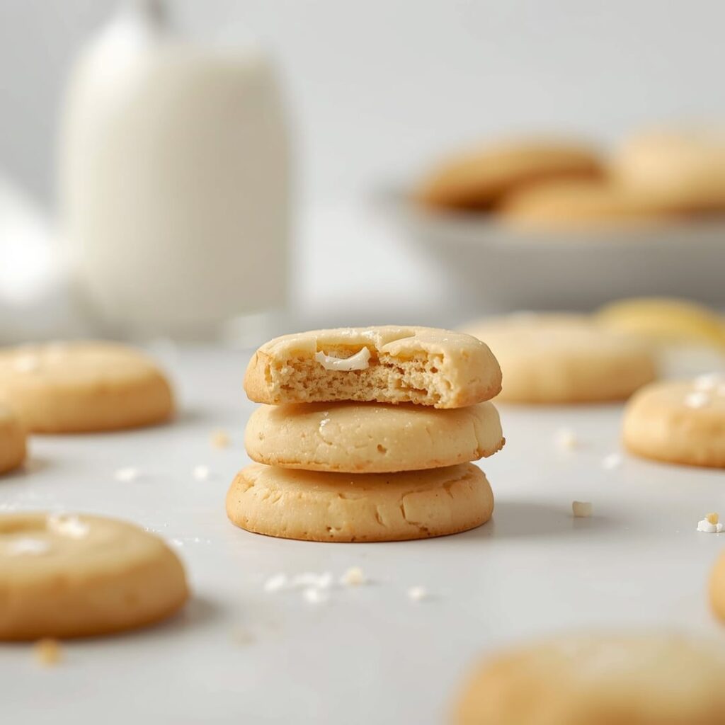 Buttery Low Carb Almond Flour Shortbread Cookies