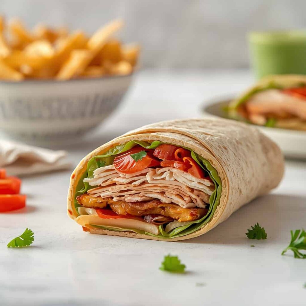 California Turkey Club Wrap
