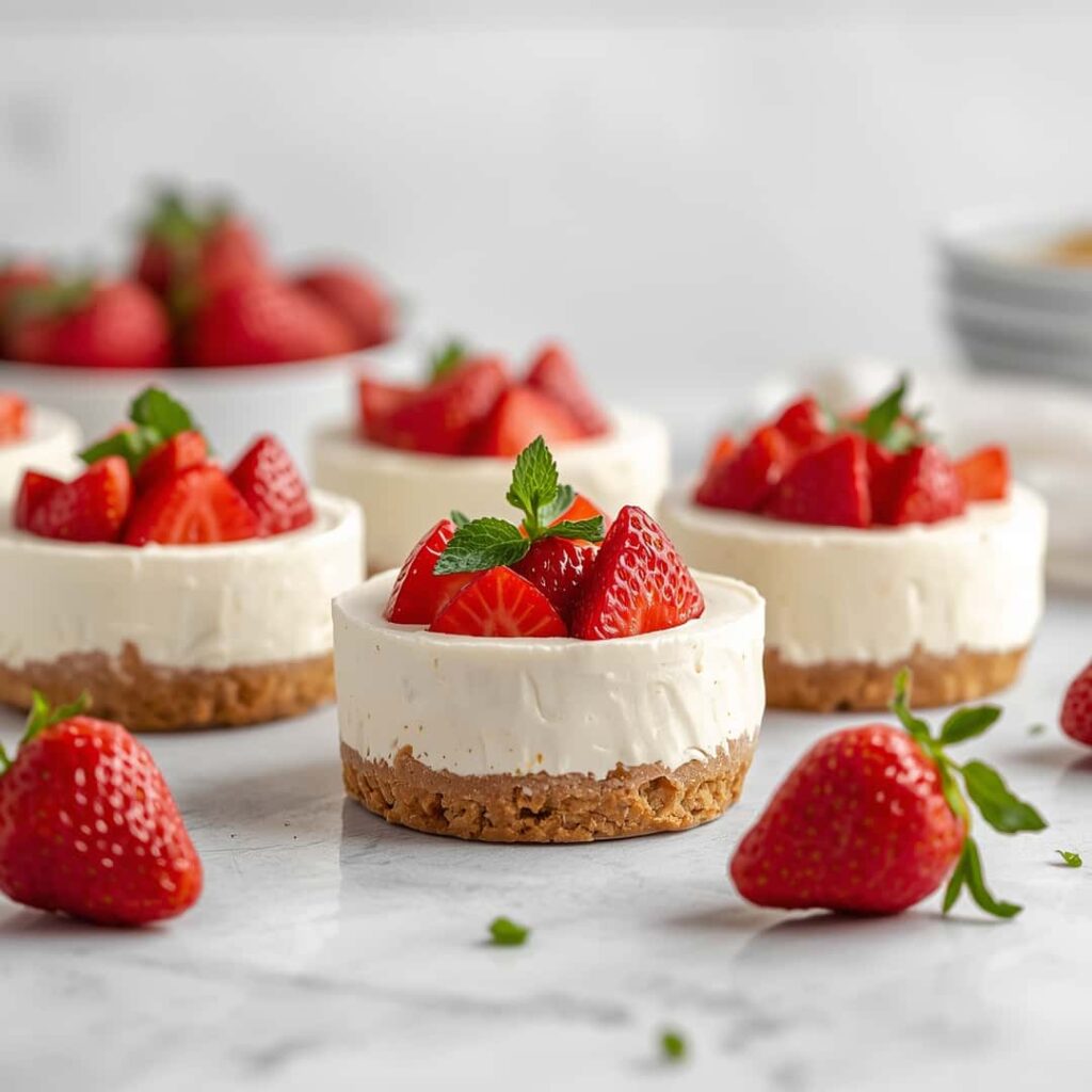 Cheesecake Deviled Strawberries