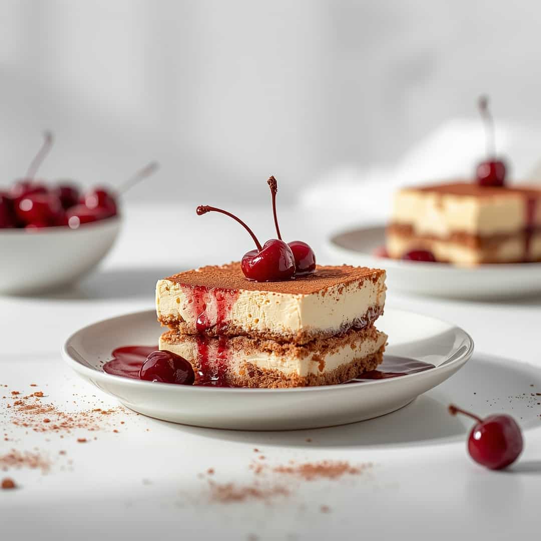 Cherry Amaretto Tiramisu 2 Cherry Amaretto Tiramisu