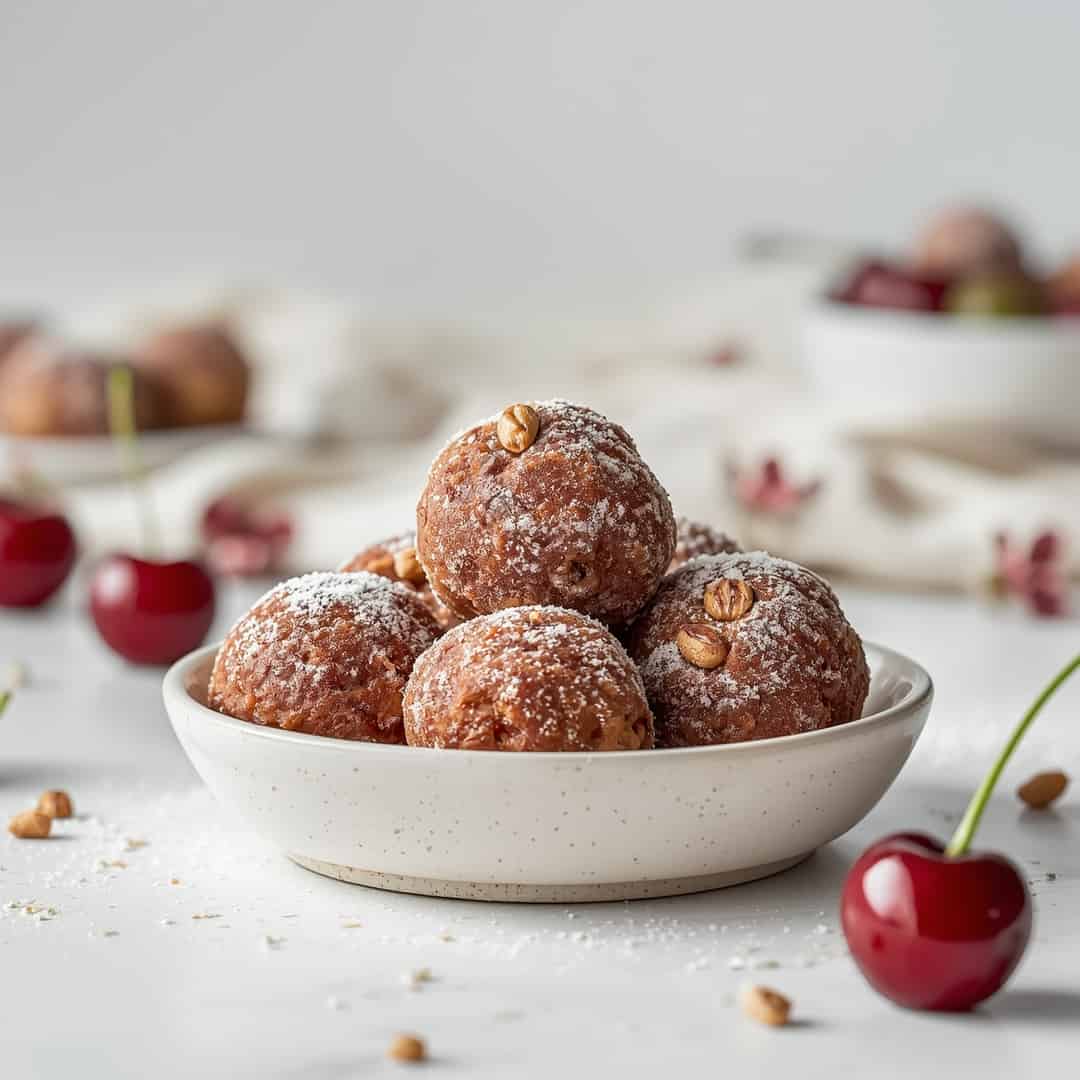 Cherry Bourbon Balls