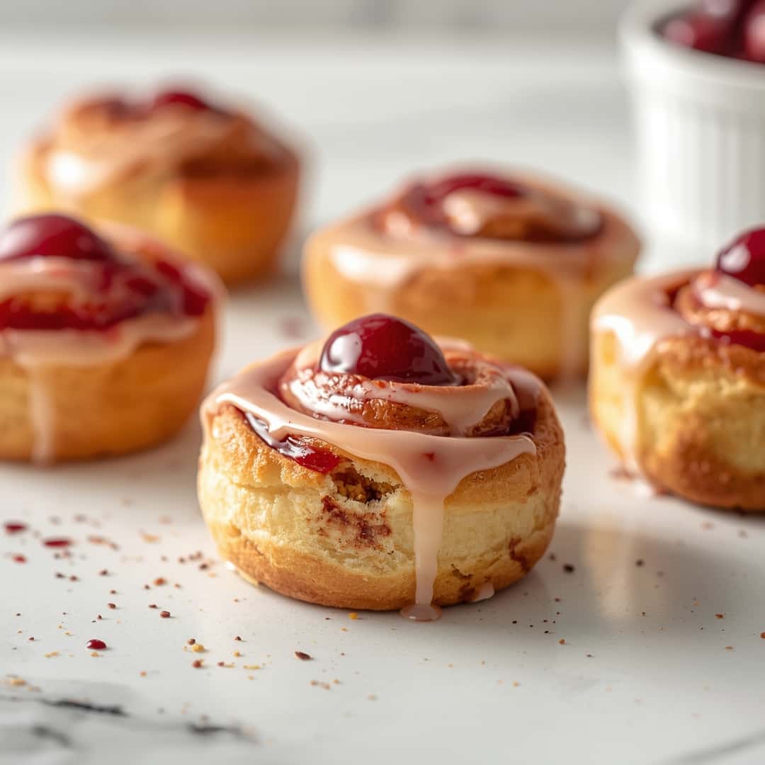 Cherry Cinnamon Rolls 2 Cherry Cinnamon Rolls