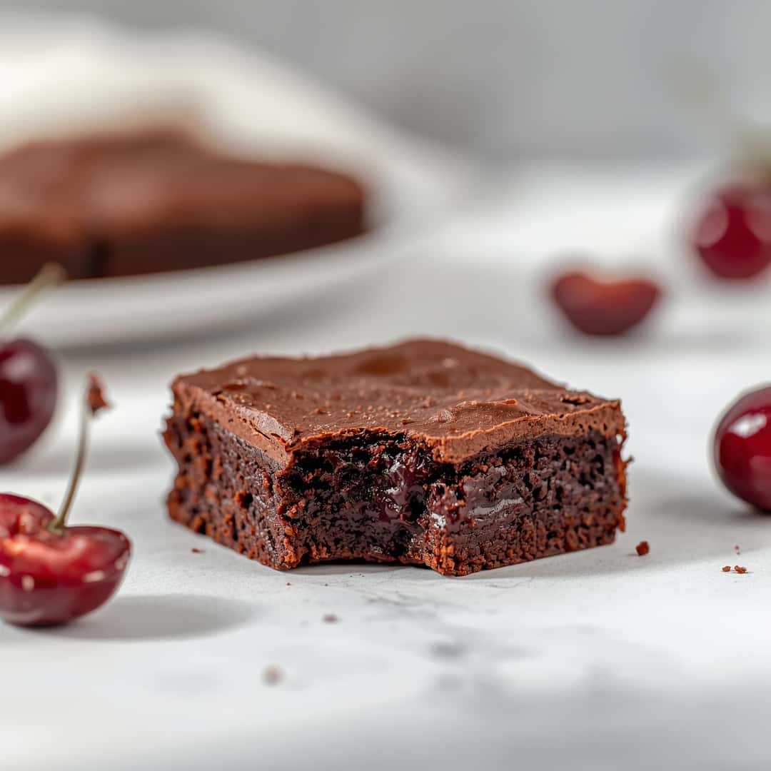 Chocolate Covered Cherry Brownie 2 Chocolate Covered Cherry Brownie