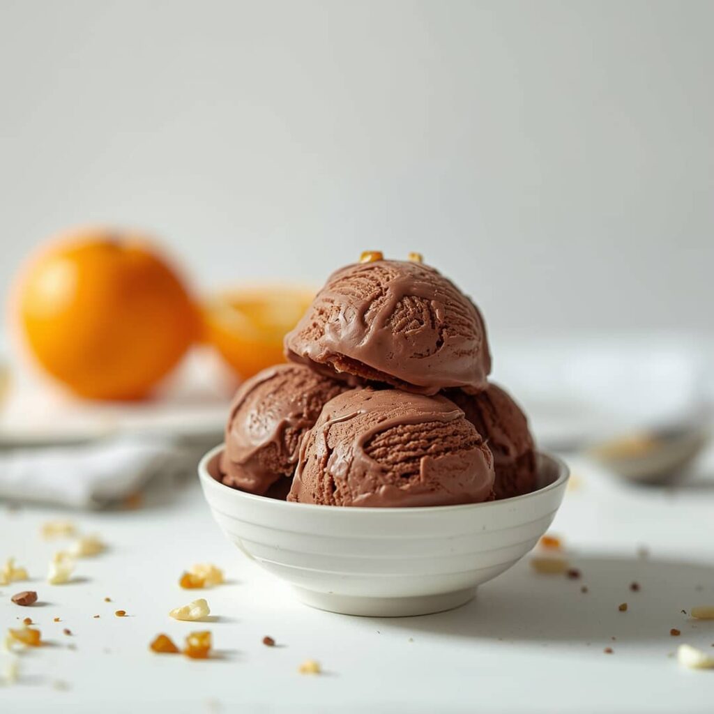 Chocolate Orange Ice Cream