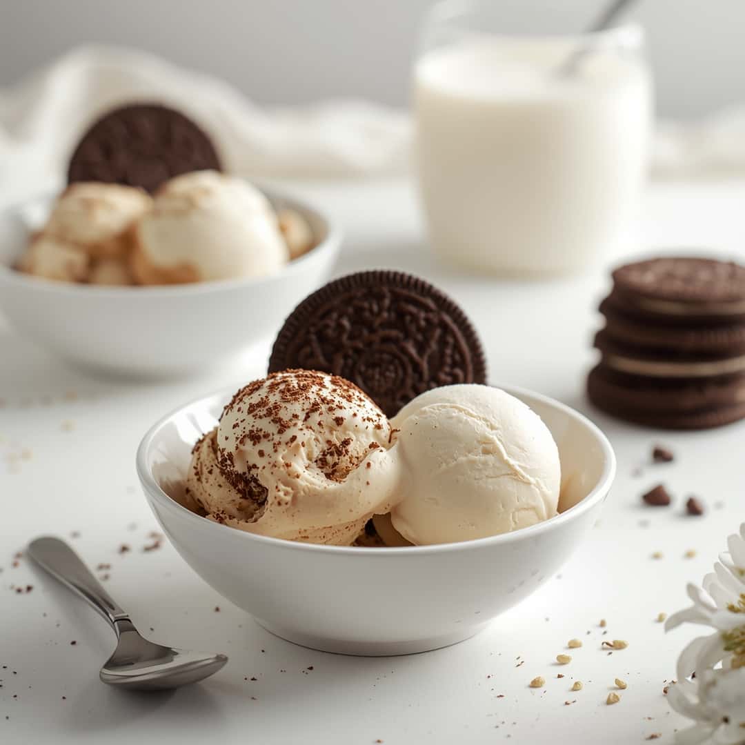 Coffee Cookies and Cream Ice Cream