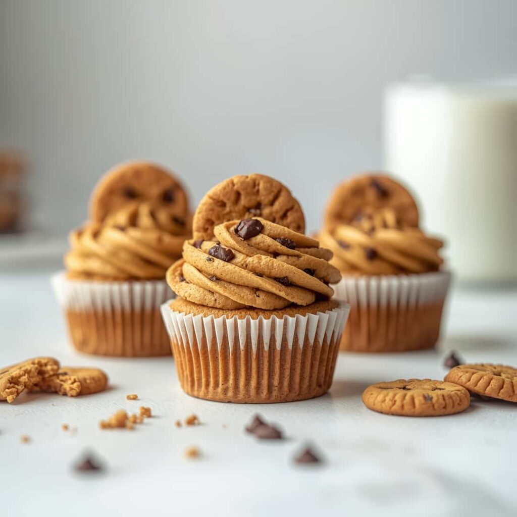 Cookie Dough Cupcakes