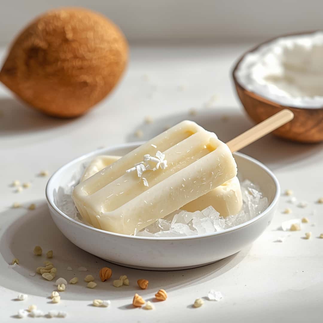 Creamy Coconut Ice Pops