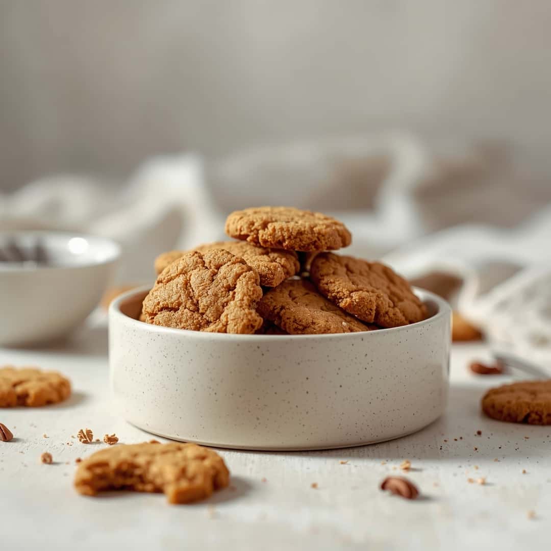 Crispy Espresso Shortbread Cookies for dogs