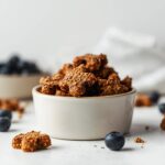 Crunchy Homemade Blueberry Dog Treats