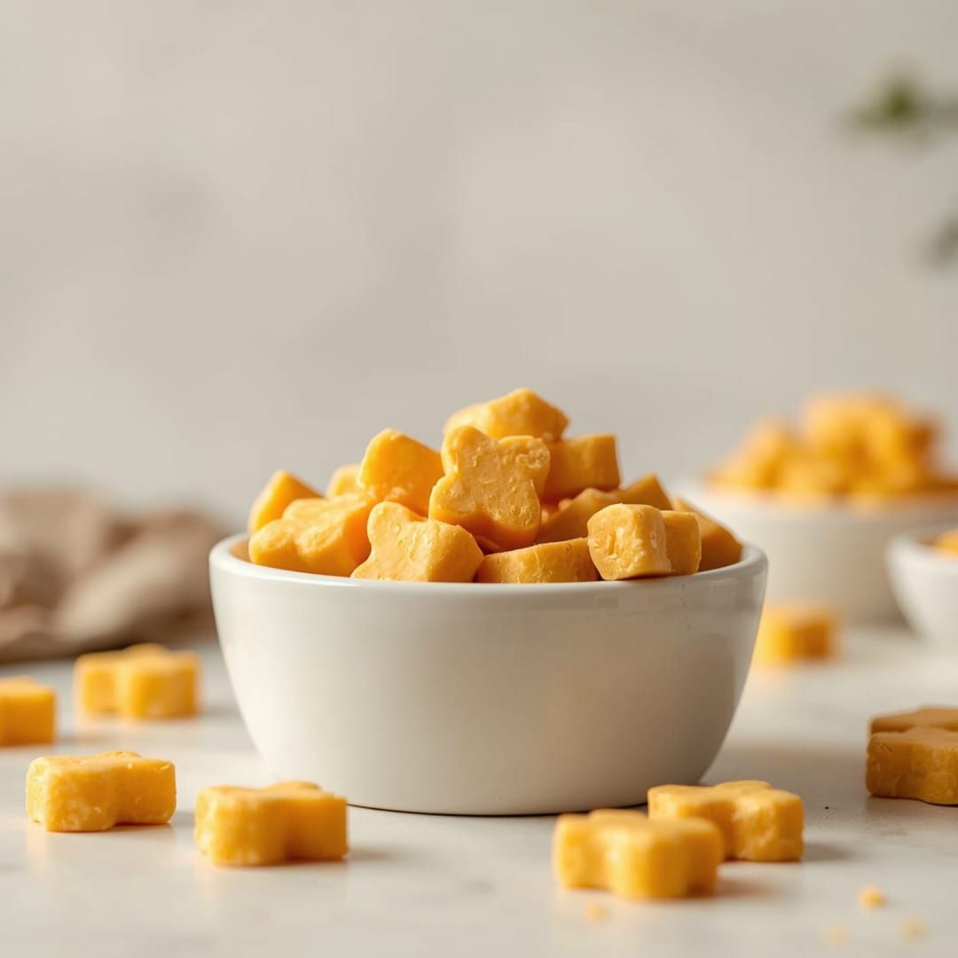 DIY Cheddar Cheese Dog Treats
