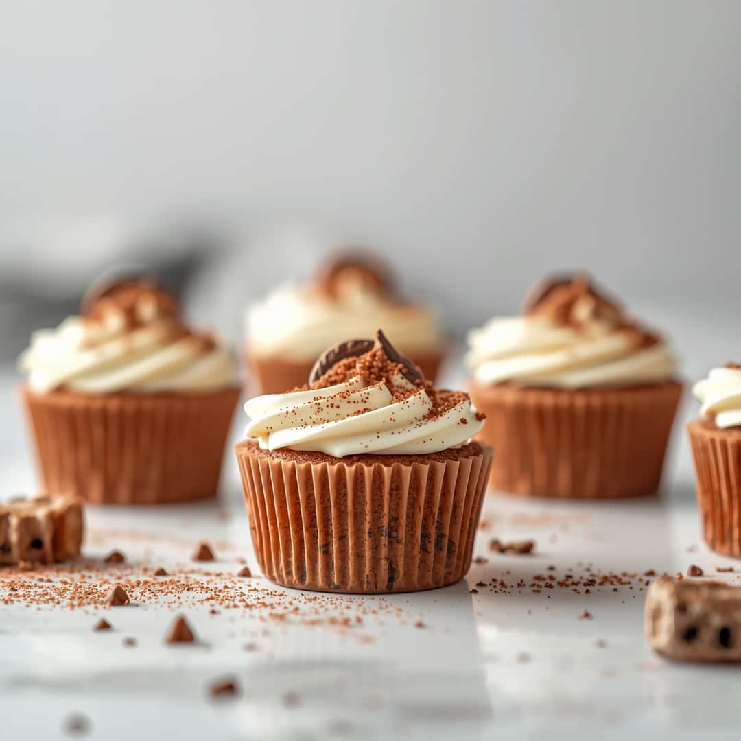 Decadent Tiramisu Cupcakes
