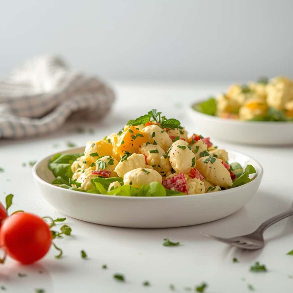 Deviled Egg Pasta Salad