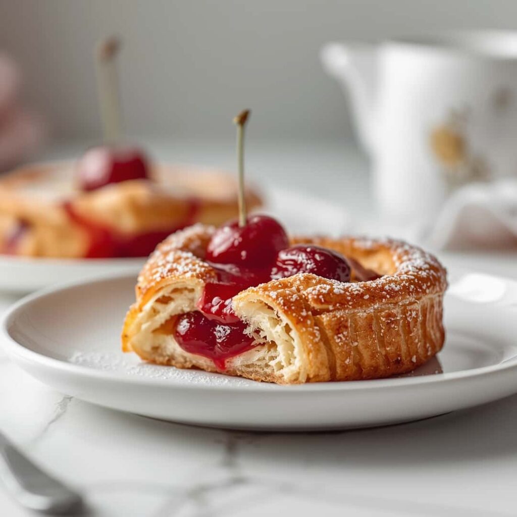 Easy Cherry Cheese Danish