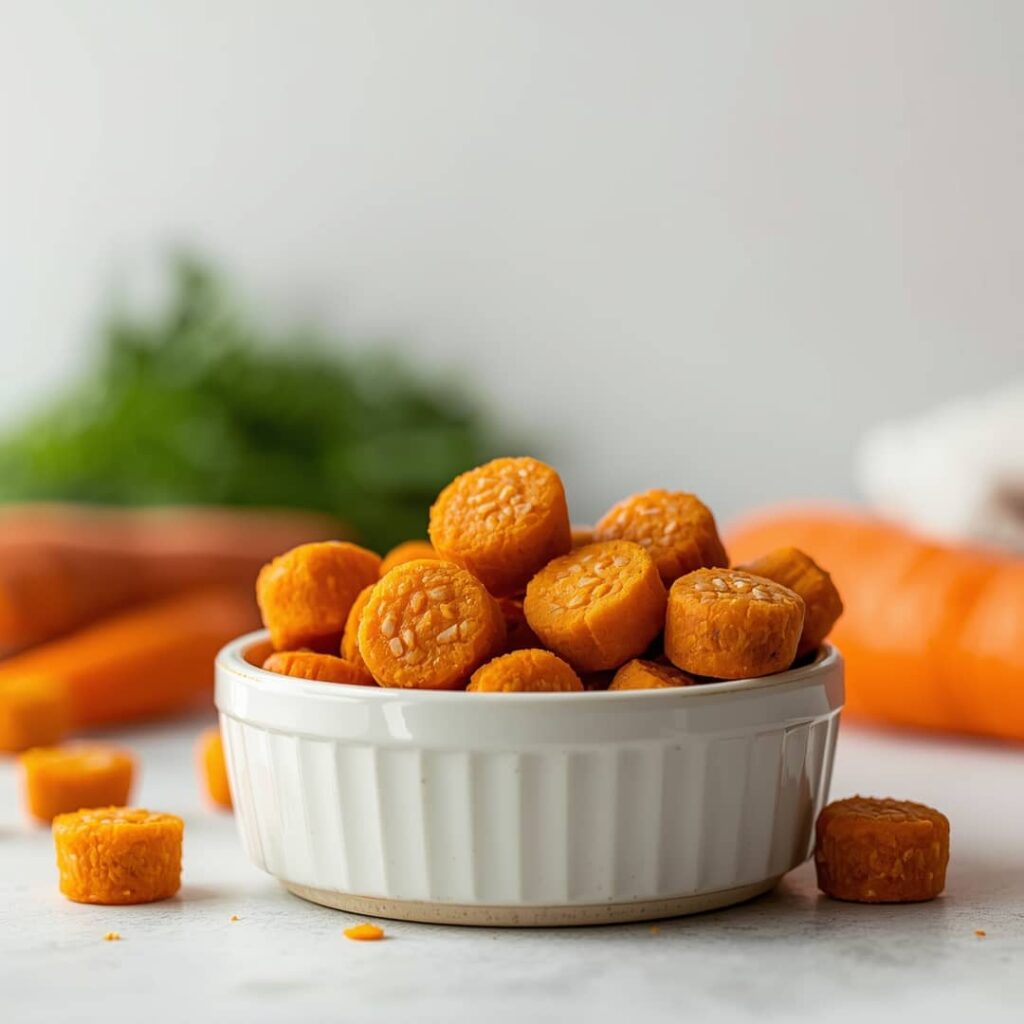 Easy Homemade Carrot Pumpkin Chews
