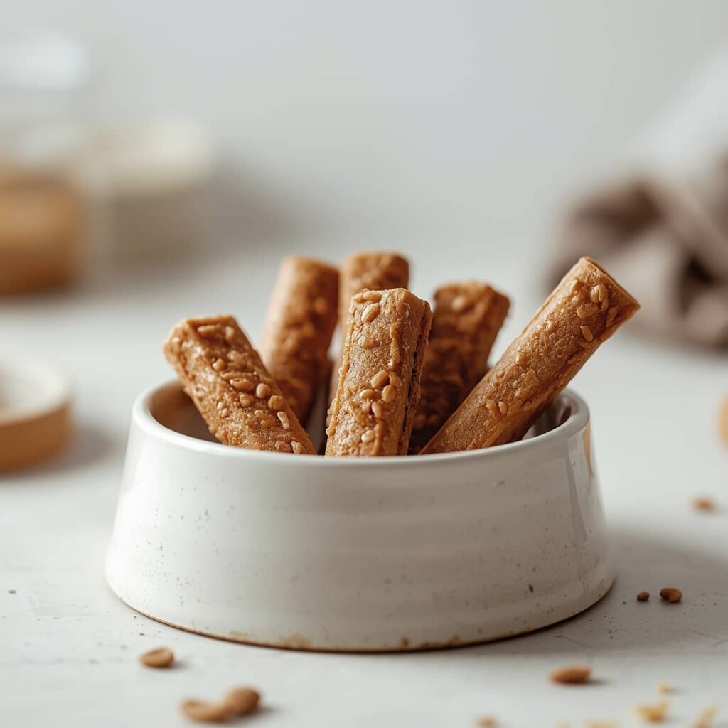 Easy Homemade Dog Chew Sticks