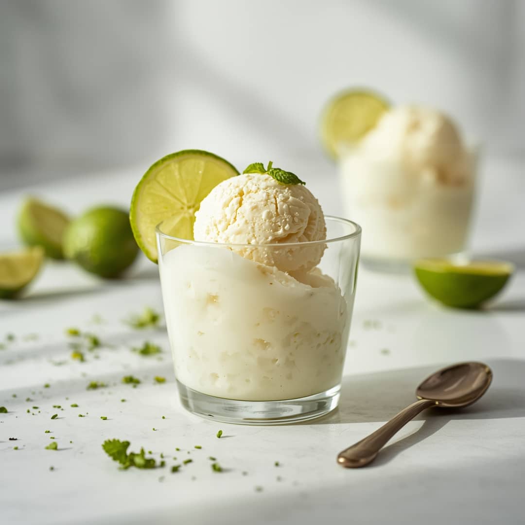 Easy Ninja Creami Lime Sherbet