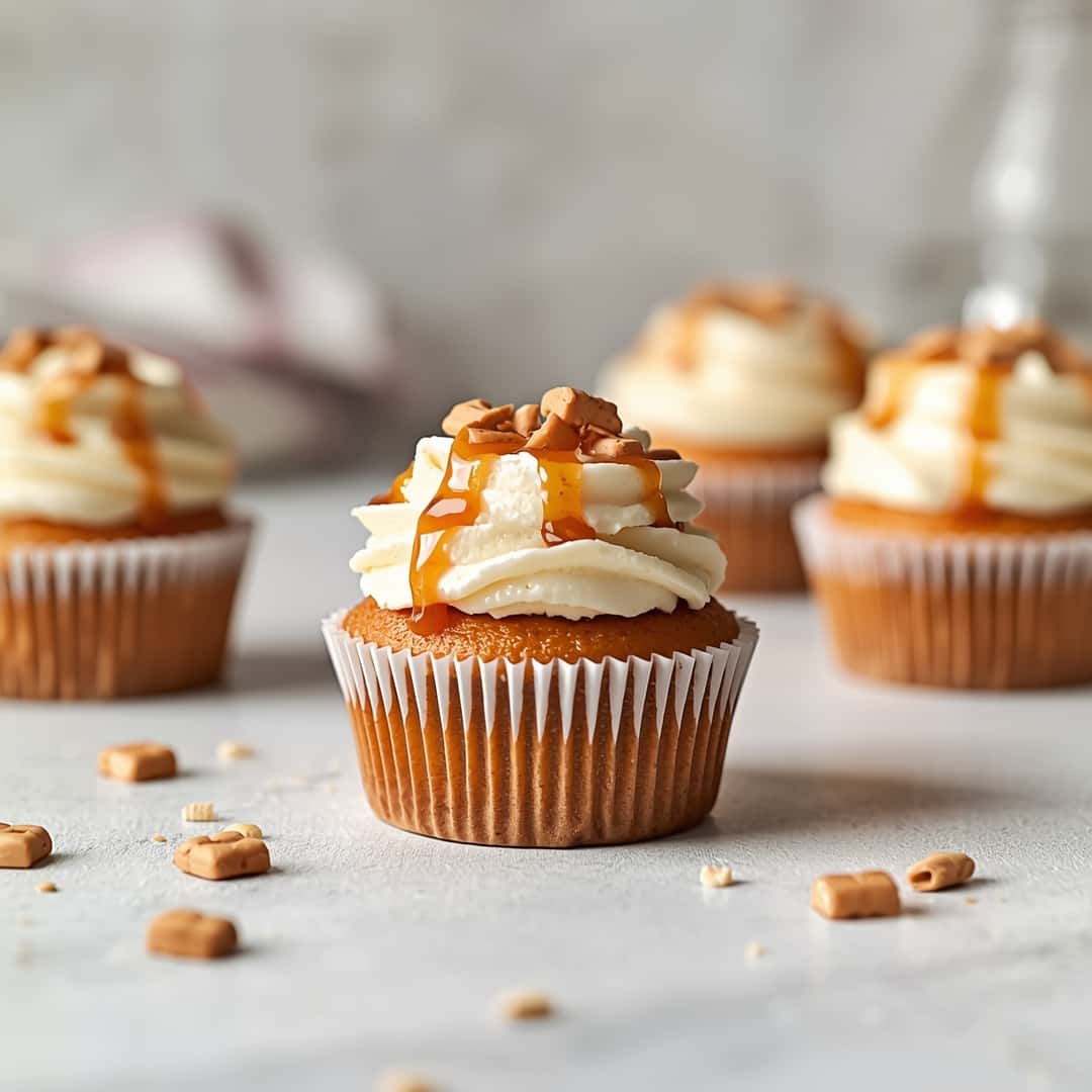 Fluffy Gluten-Free Caramel Cupcakes 2 Fluffy Gluten-Free Caramel Cupcakes