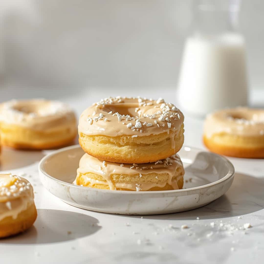 Fluffy Gluten Free Vanilla Cake Donuts 2 Fluffy Gluten Free Vanilla Cake Donuts