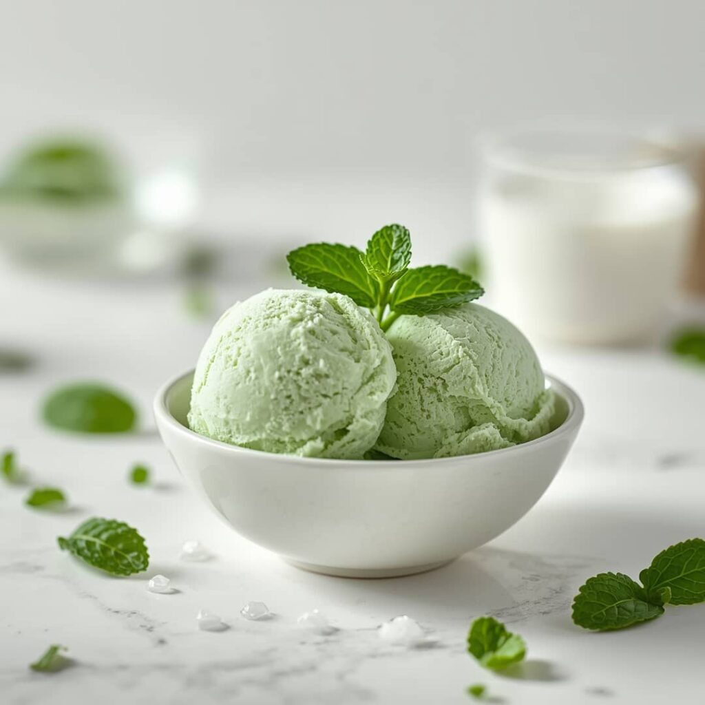 Fresh Mint Ice Cream