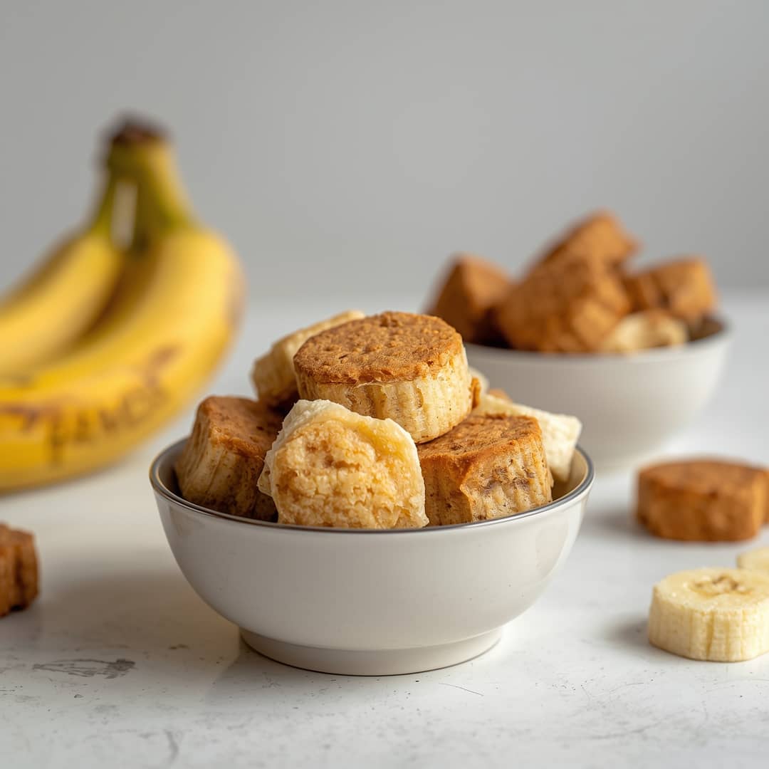 Frozen Banana Bites Dog Treat Recipes 2 Frozen Banana Dog Treat Recipes