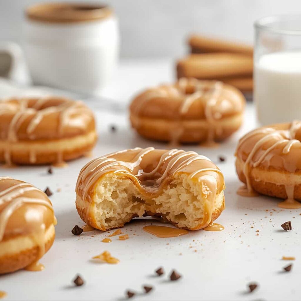 Glazed Maple Chai Donuts