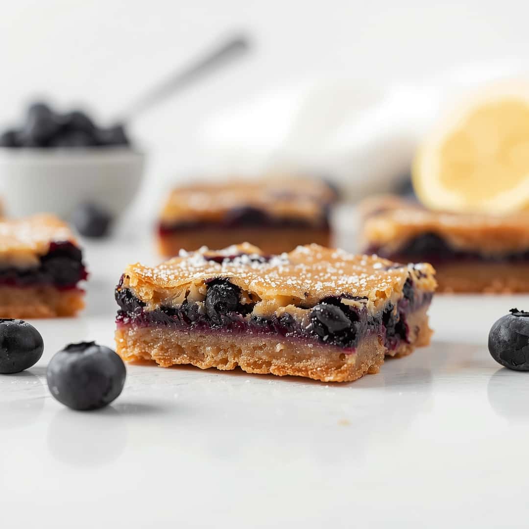 Gluten-Free Lemon Blueberry Bars