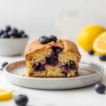 Gluten Free Lemon Blueberry Loaf Cake